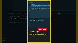 JavaScript Tutorial (When to use FILTER method) Array Filter, JavaScript In Telugu, Learn JavaScript