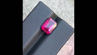 Umbalite Garnet 4.10 Carats, Pink Garnet Gemstone in Emerald Shape