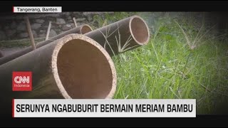 Serunya Ngabuburit Bermain Meriam Bambu