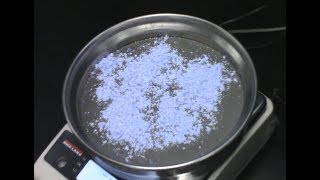 Air Jet Sieve Test on Detergent