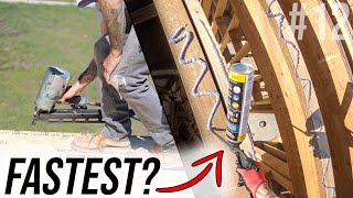 Advantech Subfloor Adhesive, Fastest To Apply On Market? (First-Person POV) #12