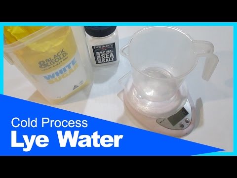 Lye Water - Cold Process Soap Making, How I make Lye Water Lye Water - Cold Process Soap Making, How I make Lye Water