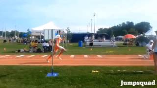 14 year old long jump