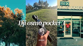 dji osmo pocket 3 test vlog:plus review/is the osmo pocket 3 a good camera?