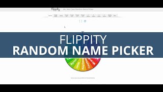 Flippity Random Name Picker