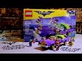 The JOKER NOTORIOUS LOWRIDER Set 70906 Unboxing, Time Lapse Build & Review! The Lego Batman Movie!