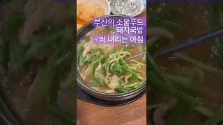 부산의 소울 푸드 : 돼지국밥 - 해운대 맛집