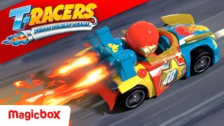 T-RACERS | EPISODE: The big Turbo City superhero! 🦸‍♂️ | Cartoons SERIES for Kids