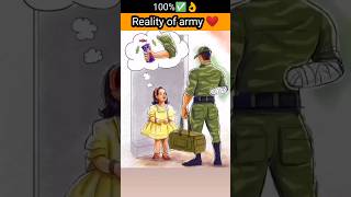 Reality of army ❤ #deep #meaning #picture #motivational #shorts