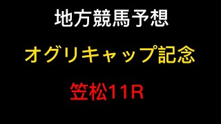 【オグリキャップ記念】で、万馬券をとる！笠松11Rの先出し予想、勝負馬券あり！