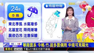 【淑麗氣象】今南北不同 明後北東雨增 除夕「寒流」迎新春 @newsebc