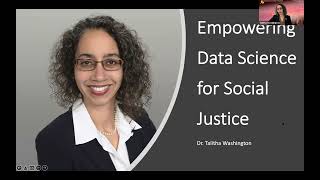 Diversity in Computing: Dr. Talitha Washington on Empowering Data Science for Social Justice