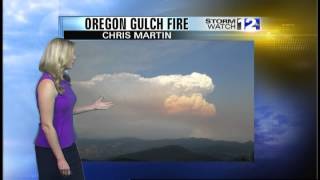 Oregon Gulch Fire - Pyrocumulonimbus