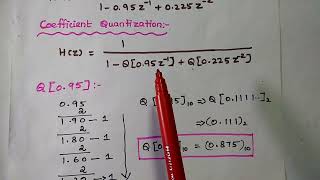 Coefficient Quantization Error - Finite Word Length Effects - DTSP