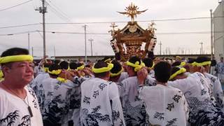 2016 勝浦大漁祭 合同祭 新官区 八坂神社