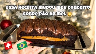 O MELHOR PÃO DE MEL DA VIDA ESSA RECETA REVOLUCIONOU MINHA VISÃO SOBRE PÃO DE MEL 🍯  VLOGMAS