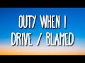 Chris Brown - Outy When I Drive / Blamed (feat. Rich The Kid & Sage The Gemini) (Lyrics)