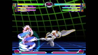 MvC2 - that ain't safe - Storm cr.RH (punish with Storm)