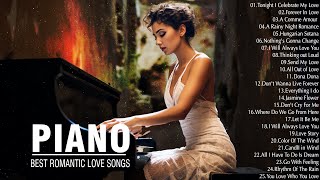 100 Most Old Beautiful Piano Love Songs 70s 80s 90s - Best Relaxing Instrumental Love Songs Playlist