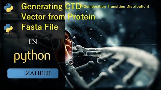 Generating CTD(Composition Transition Distribution) Feature Vector in Python