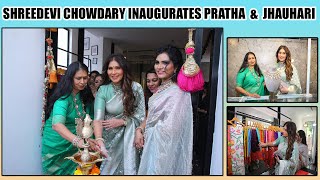 Socialite Nekkanti Shreedevi Chowdary Inaugurates Pratha \u0026 Jhauhari expo At Jubilee hills