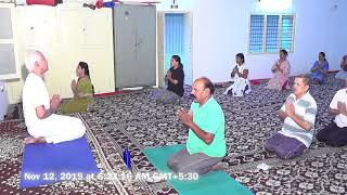 TUESDAY \u0026 WEDNESDAY YOGA Class with PhD Research Subjects by Yogacharya Dr. Sambasivareddy Korrapolu