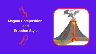 Magma Composition and Eruption Style