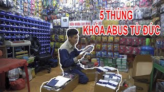 REVIEW : 5 THÙNG KHÓA ABUS TỪ ĐỨC | THỢ KHÓA KỲ ANH