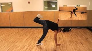 How to do a 1990 spin- 90 breakdance tutorial