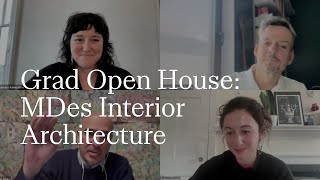 MDes Interior Architecture | RISD Graduate Open House | 2025-2026