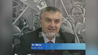 Ilir Meta prezanton strategjinë e LSI për mbrojtjen e votës - (21 Nëntor 2008)