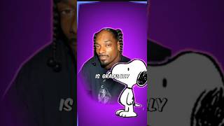 Snoop Dogg's favorite cartoon was Snoopy Show... #snoopdogg #shorts