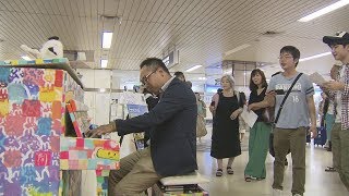 【HTBニュース】札幌駅にストリートピアノ