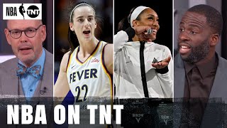 Inside the NBA reacts to opening night of the WNBA 🔥 | NBA on TNT