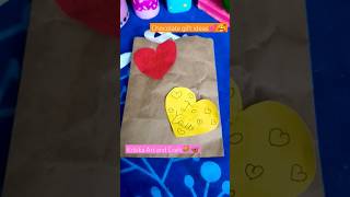 Chocolate gift ideas😘🍫#shorts #youtube #artandcraft|@PaintellectualPriyA💞🥰| kritika art and craft🦋