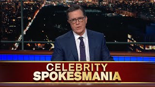 Late Show's Celebrity Spokesmania