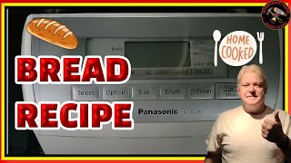 Bread recipe for Panasonic SD-RD250 bread machine