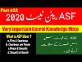 Written test In asf / asf written test Mcqs / most important questions for preparation of asf test