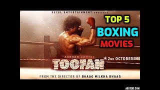 Toofan |Upcoming Movies | Top 5 Boxing Movies | Farhan Akhtar  Mrunal Thakur   Toofan Movie
