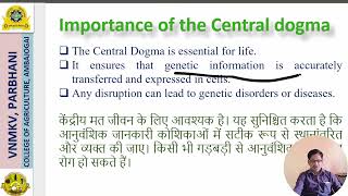 Importance of RNA in humans and plants