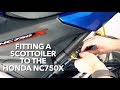 How to Fit a Scottoiler to a Honda NC750X