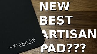 NEW BEST ARTISAN MOUSEPAD? Artisan Key83 First Impressions Review and Comparison