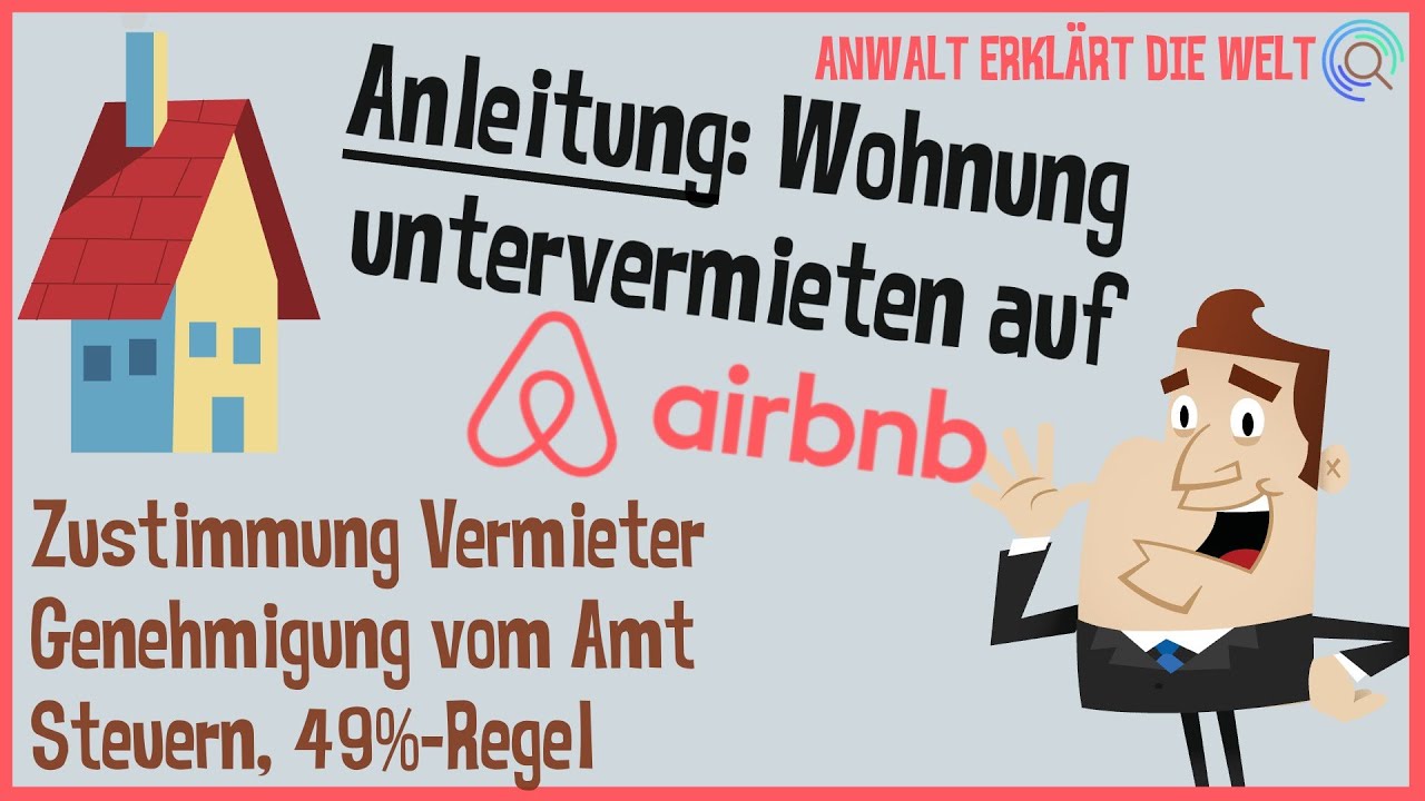 Wohnung Untervermieten Auf AirBnB: Was Du Rechtlich Beachten Musst ...