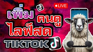 คนดูไลฟ์สดtiktok เพิ่มคนดูไลฟ์สด ปั้มคนดู สอนเพิ่มยอดคนดูไลฟ์สดติ๊กต็อกง่ายๆยอดขึ้นไวมาก