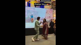 Neelam muneer Ahsan khan dance on chakkar movie promotion