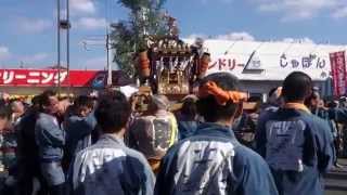 小平市民祭り２０１４　鈴木稲荷睦会　みこし渡御　2014.10.19 Kodaira Festival