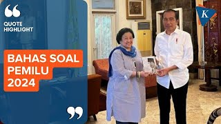 Jokowi Ungkap Hasil Pertemuan dengan Megawati