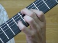 島崎陶人 classical guitar technic 左手の基本の動き