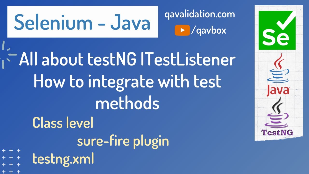 TestNG Listener - ITestListener | Ways To Integrate With Test Methods ...