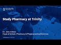 Study Pharmacy at Trinity College Dublin